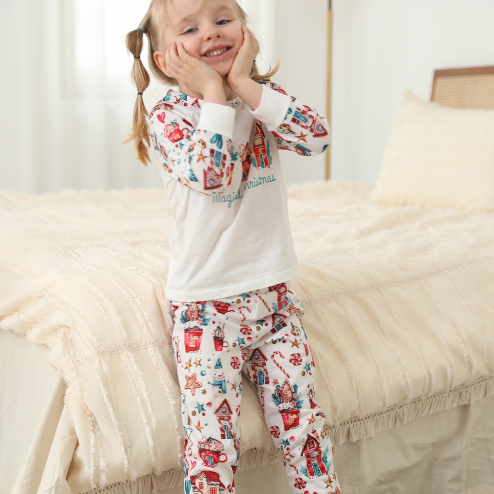 Dinosaur Christmas Pajamas For Family Set With Dog Clothes - Image 4